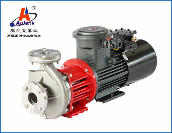 泵浦為磁力驅動式高低溫離心泵，移送循環介質為不含顆粒、纖維的液體。泵浦外觀設計新穎、振動小、噪音低、無泄漏。泵浦可循環水、導熱油、乙二醇、硅油、酒精、碳氫溶液等介質，泵浦耐溫范圍：-196℃～+400℃。并可根據客戶需求，定制變頻、防爆、特殊電源等電機防爆離心泵 大流量防爆泵  BT4防爆泵 化工泵